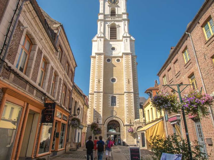 Beffroi de Saint-Omer — architecture civile à Saint-Omer (62), monument historique (Classé MH) — vue 2