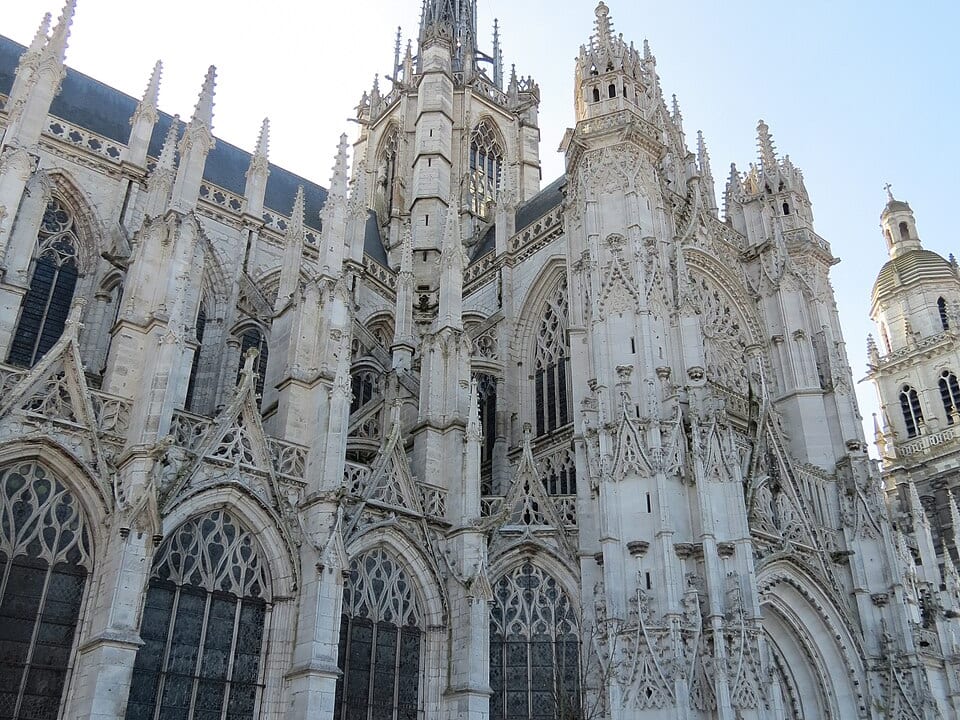 Cathédrale Notre-Dame d'Évreux — édifice religieux à Évreux (Eure (27)) (27), monument historique (Classé MH) — vue 2