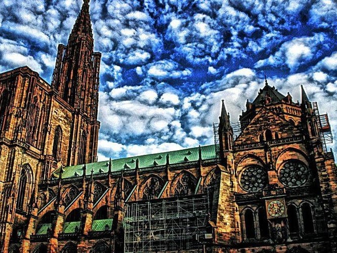 Cathédrale Notre-Dame de Strasbourg — édifice religieux à Strasbourg (Bas-Rhin (67)) (67), monument historique (Classé MH) — vue 3