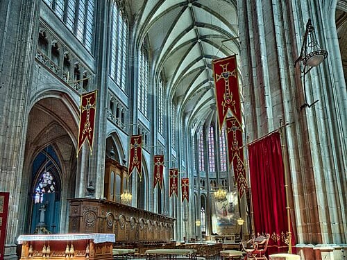 Cathédrale Sainte-Croix d'Orléans — édifice religieux à Orléans (Loiret (45)) (45), monument historique (Classé MH) — vue 2