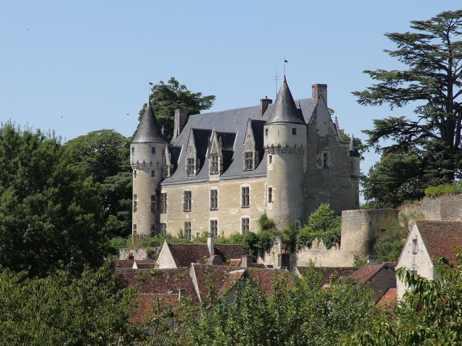 Château de Montrésor — château à Montrésor (37), monument historique (Classé MH) — vue 2