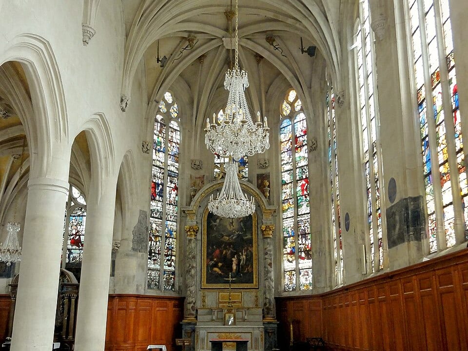 Église Saint-Acceul d'Écouen — édifice religieux à Écouen (Val-d'Oise (95)) (95), monument historique (Classé MH) — vue 2