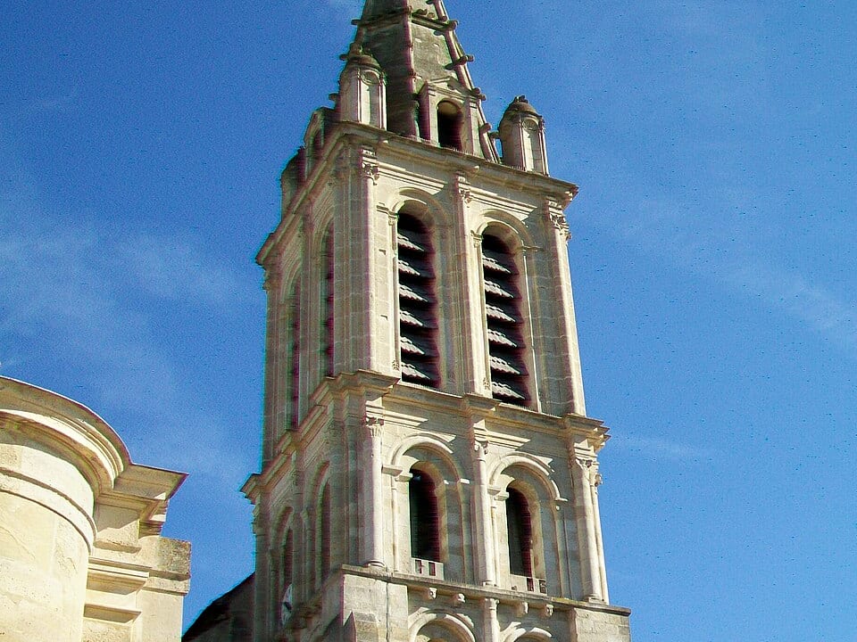 Église Saint-Christophe de Cergy — édifice religieux à Cergy (Val-d'Oise (95)) (95), monument historique (Classé MH) — vue 2