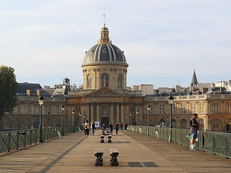 Palais de l'Institut (ancien collège des Quatre-Nations) — architecture civile à Paris 6e Arrondissement (75), monument historique (Classé MH) — vue 3