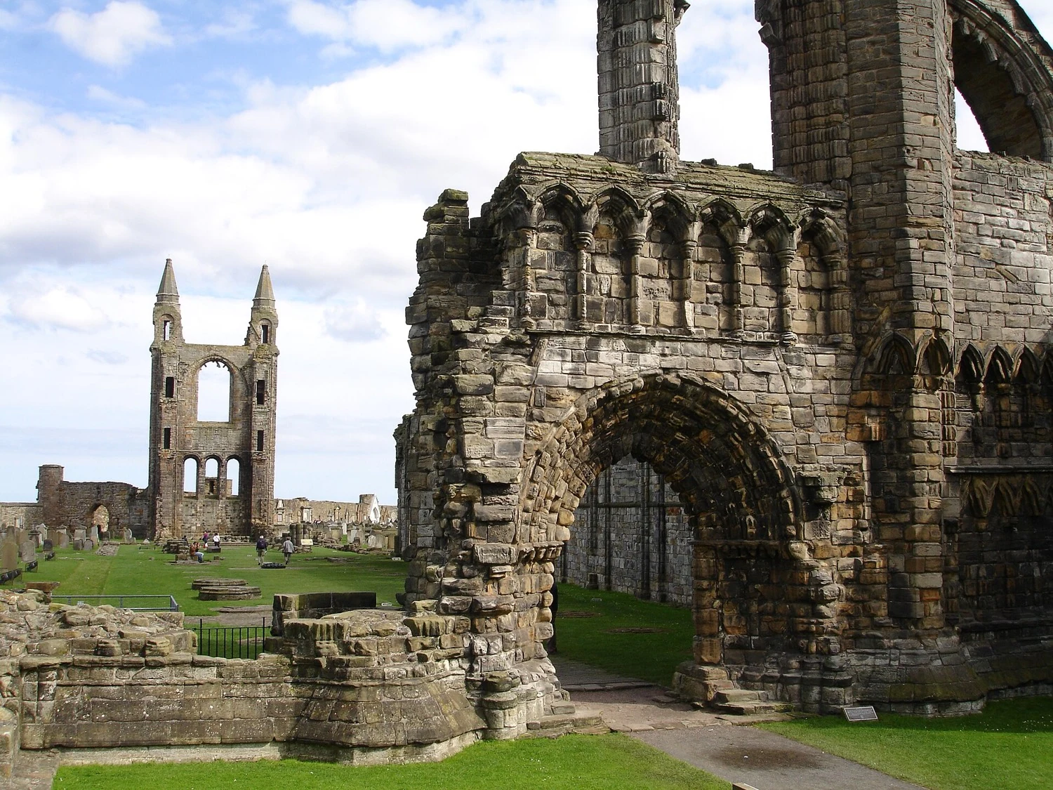 St Andrews (cathedral, castle and university)