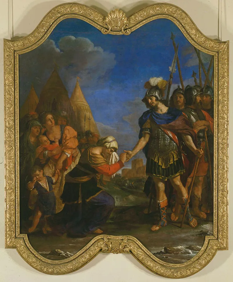 Coriolan supplié par sa mère Volumnie