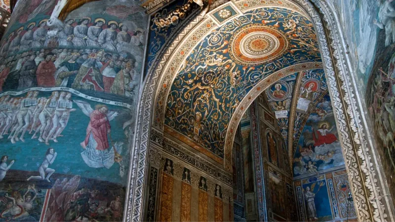 Fresques de la voûte — Cathédrale Sainte-Cécile d'Albi