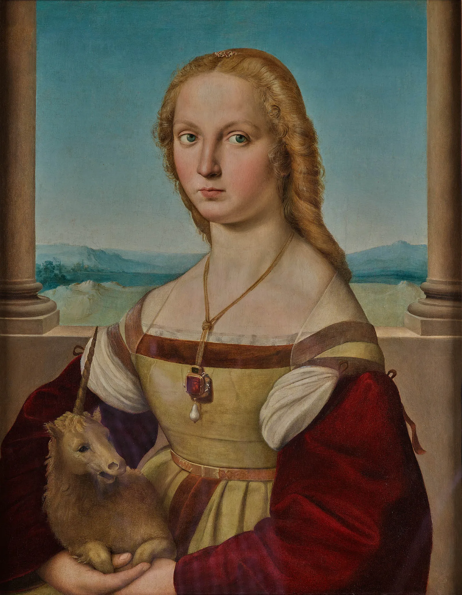 Dama con liocorno