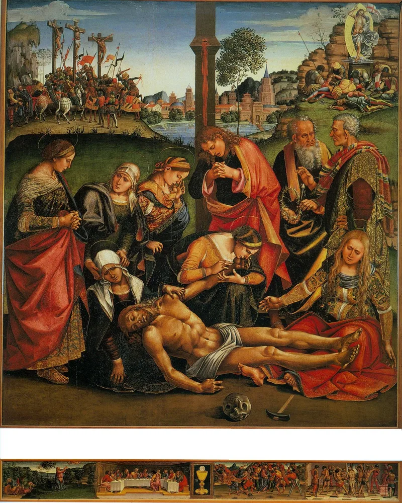 La Déploration sur le Christ mort (Compianto sul Cristo morto / Lamentazione)