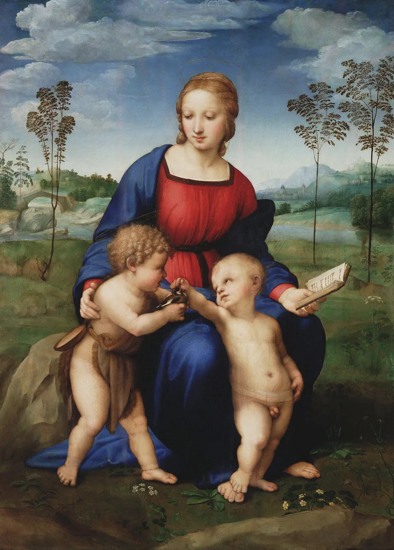 La Madone au chardonneret (Madonna del cardellino)