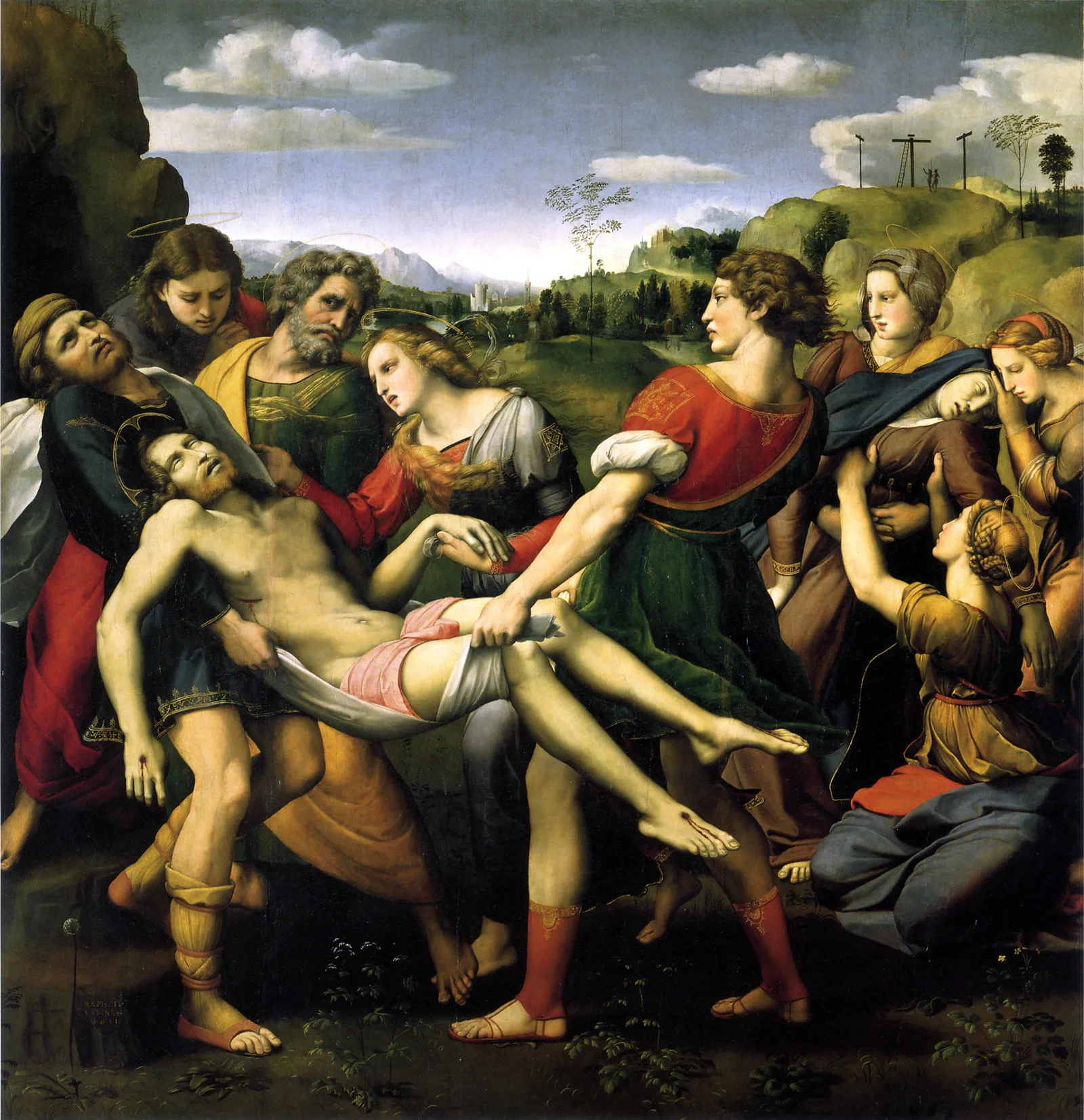 Deposizione (Deposizione Borghese, Trasporto di Cristo, Pala Baglioni)