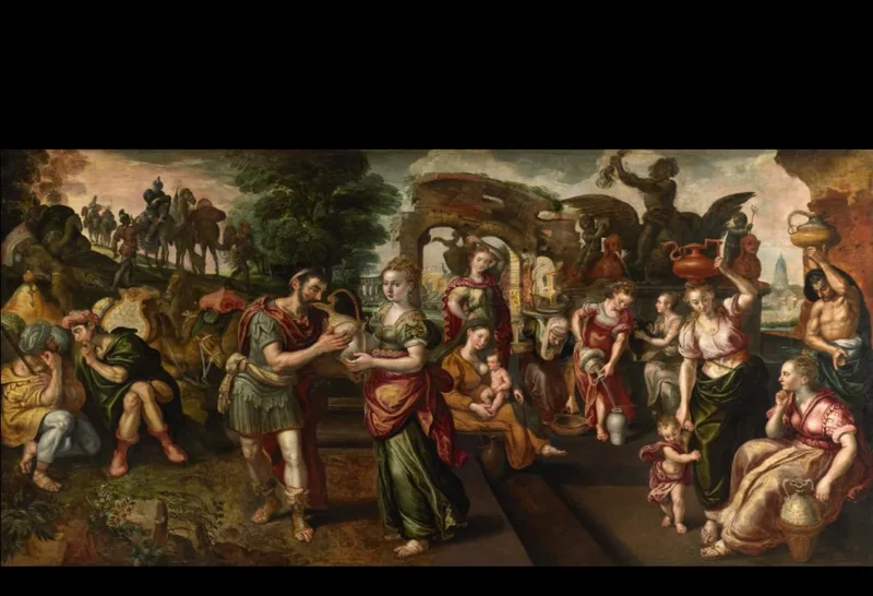 La Suite d'Éliézer et Rébecca (6 panneaux)