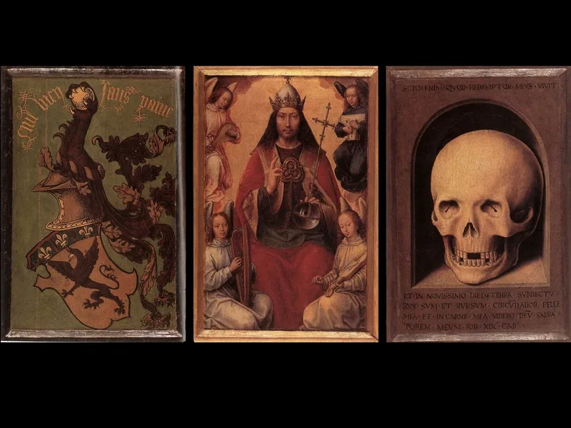La Vanité terrestre et de la Rédemption divine (diptyque de la Vanité)