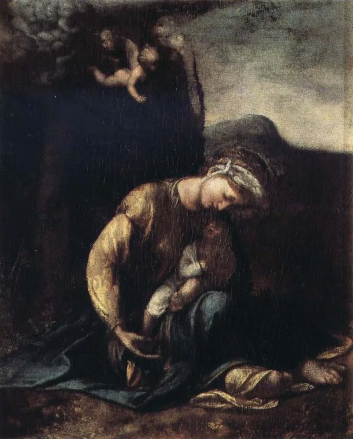 La Zingarella (Madonna col Bambino, detta «La Piccola Zingara» / La Vergine zingara)