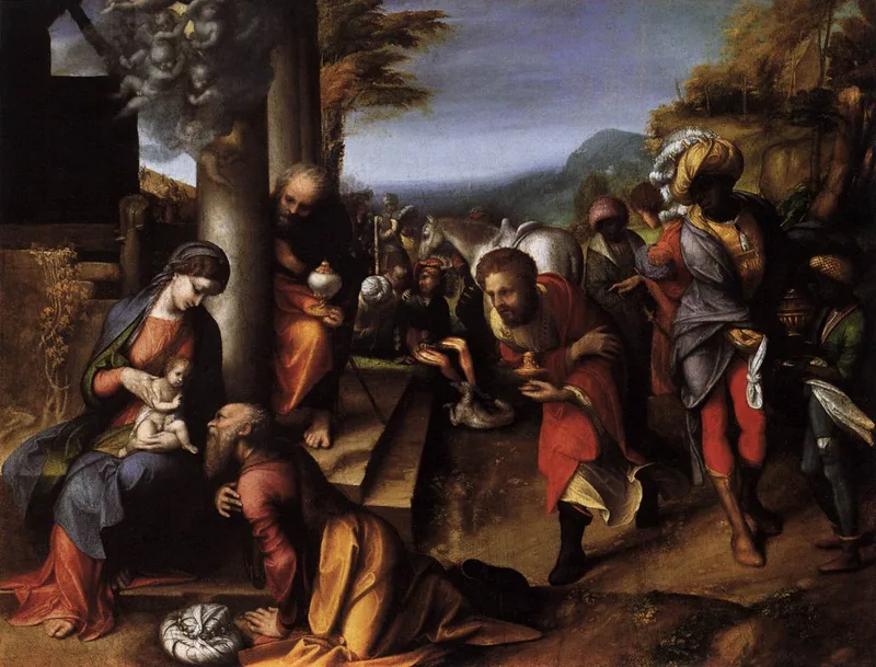 L'Adoration des mages (Adorazione dei Magi)
