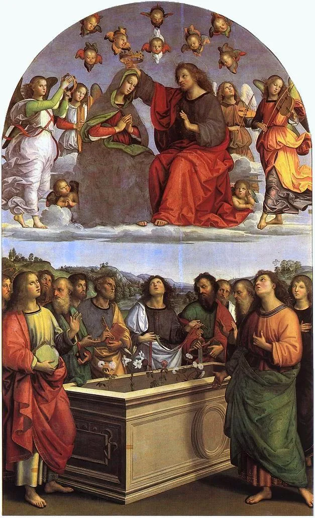 Le Couronnement de la Vierge (Pala Oddi)