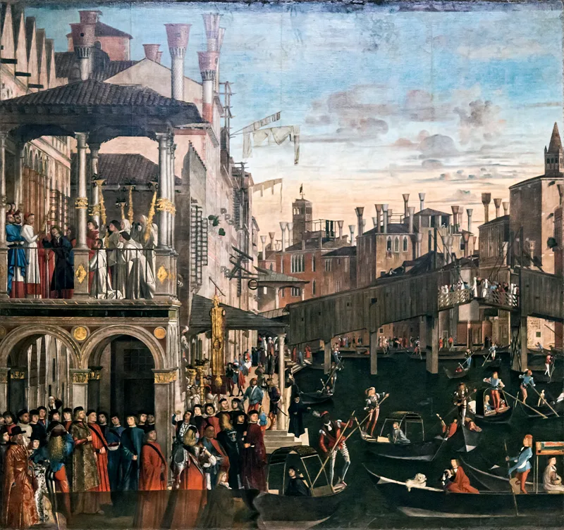 Le Miracle de la relique de la Croix au pont du Rialto