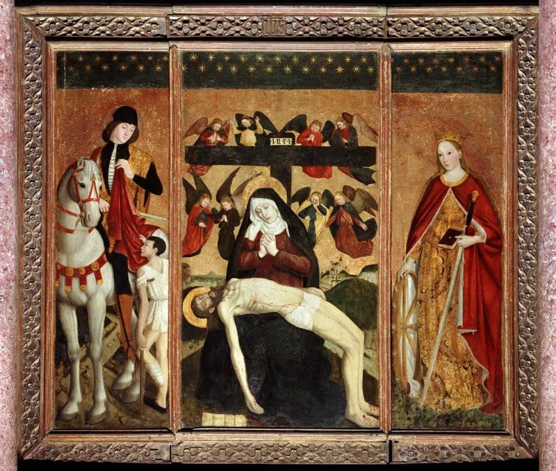 Pietà de Cimiez — premier retable attesté de Louis Bréa