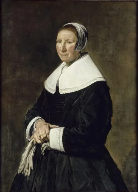 Portrait de femme (série hollandaise — Frans Hals)