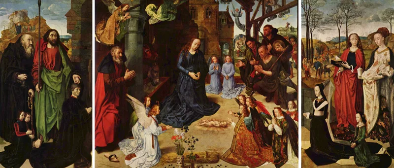Triptyque Portinari (Adoration des bergers)