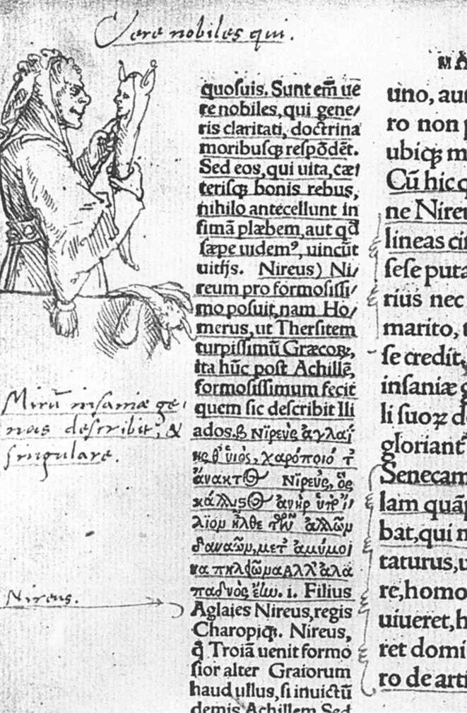 Éloge de la Folie (Moriae Encomium) d'Érasme — exemplaire de 1522