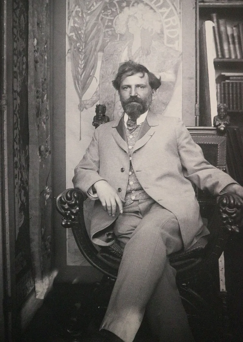 La Bijouterie Fouquet — Décor Art Nouveau par Alfons Mucha (1901)