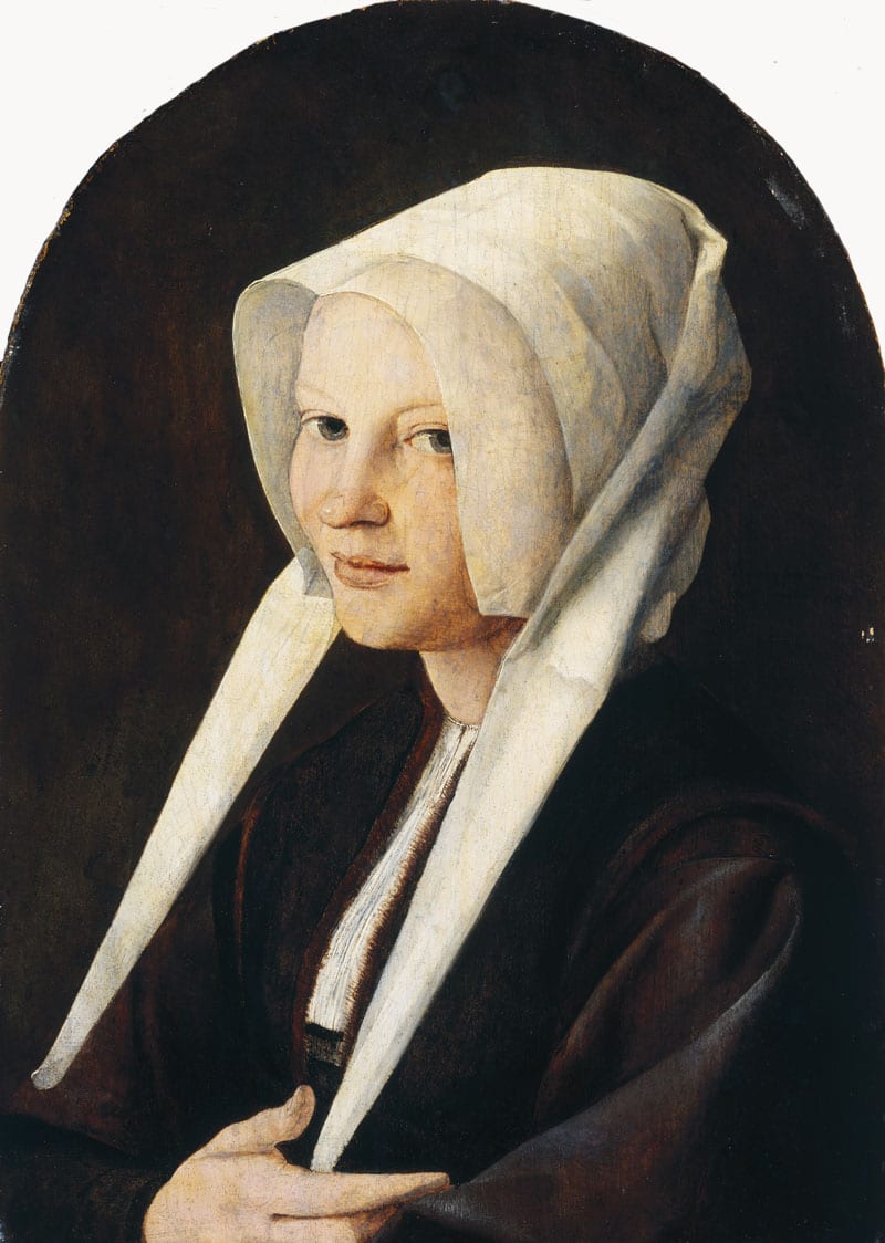 Portret van Agatha van Schoonhoven — Jan van Scorel, 1529