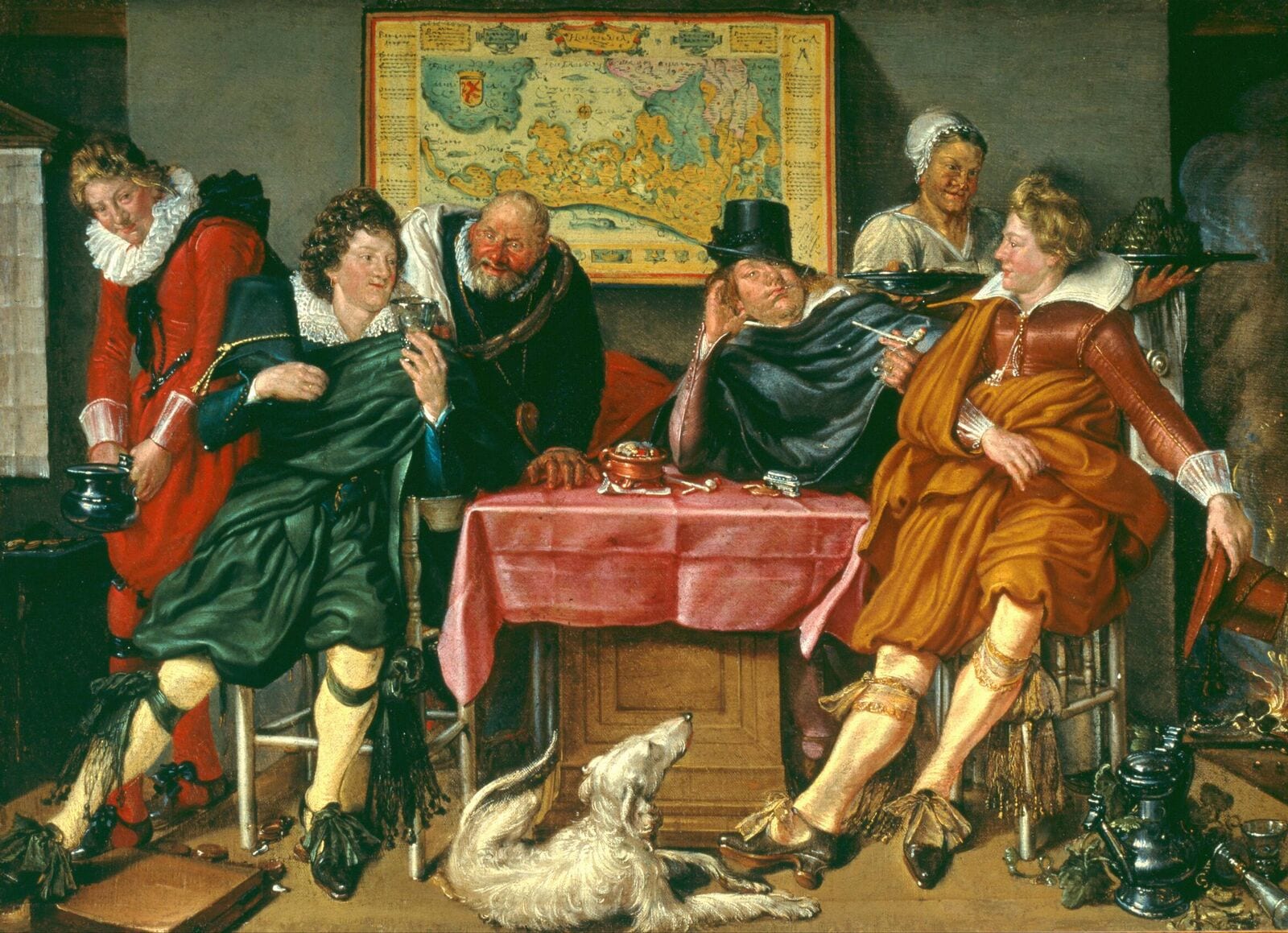 Vrolijk gezelschap — Willem Buytewech (ca. 1620-1622)