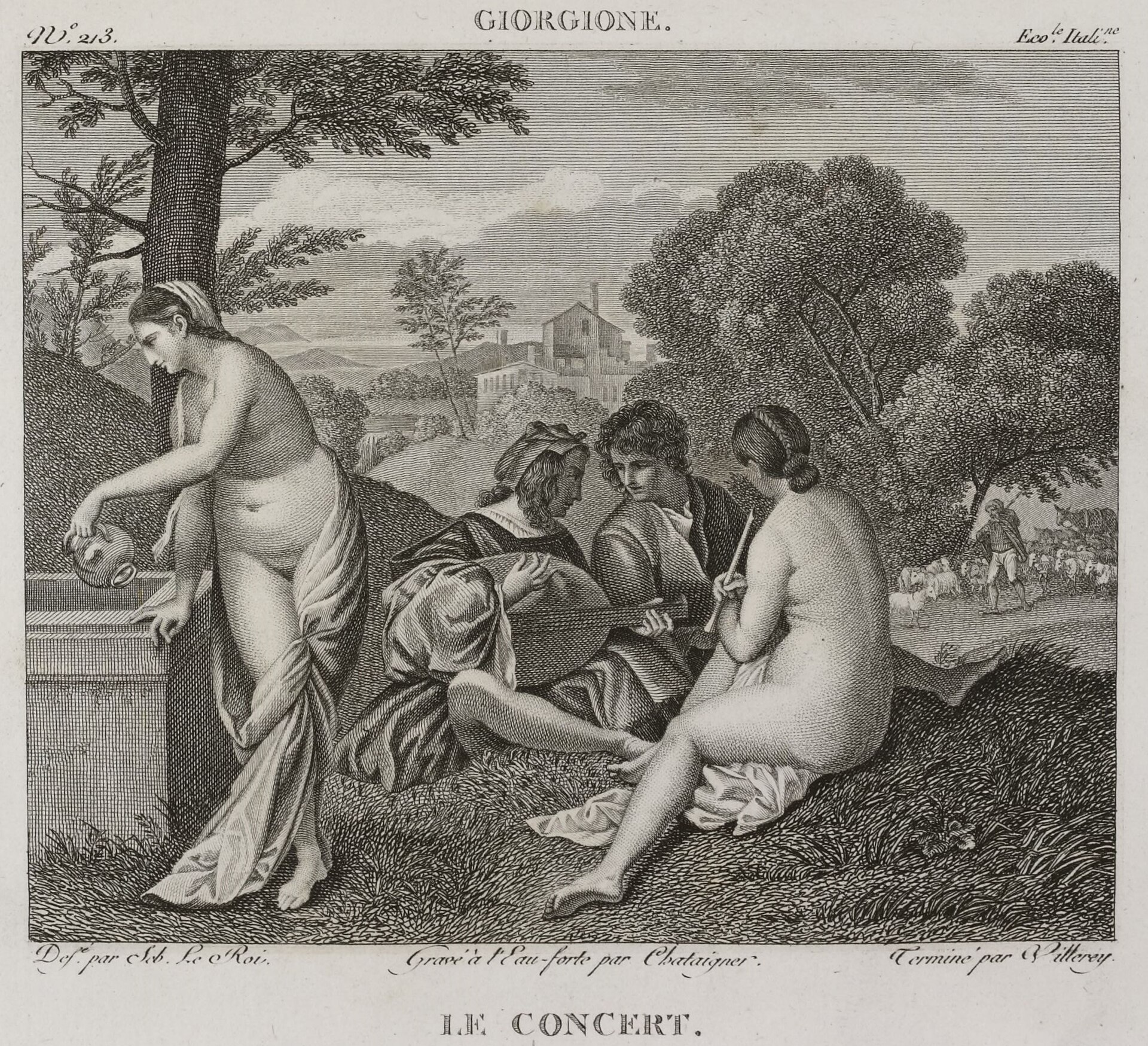 Le Concert champêtre — vue 2