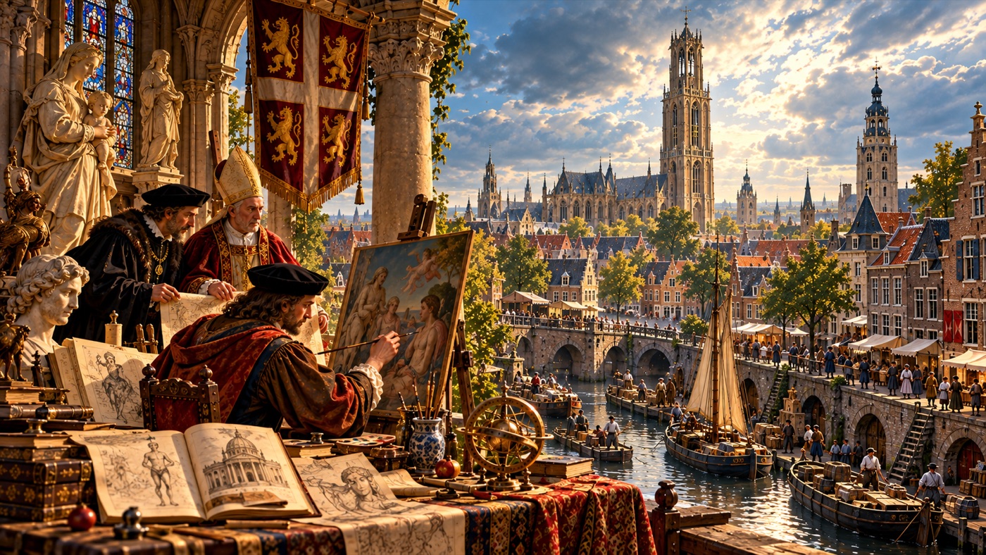 La Renaissance en Utrecht — carte des sites