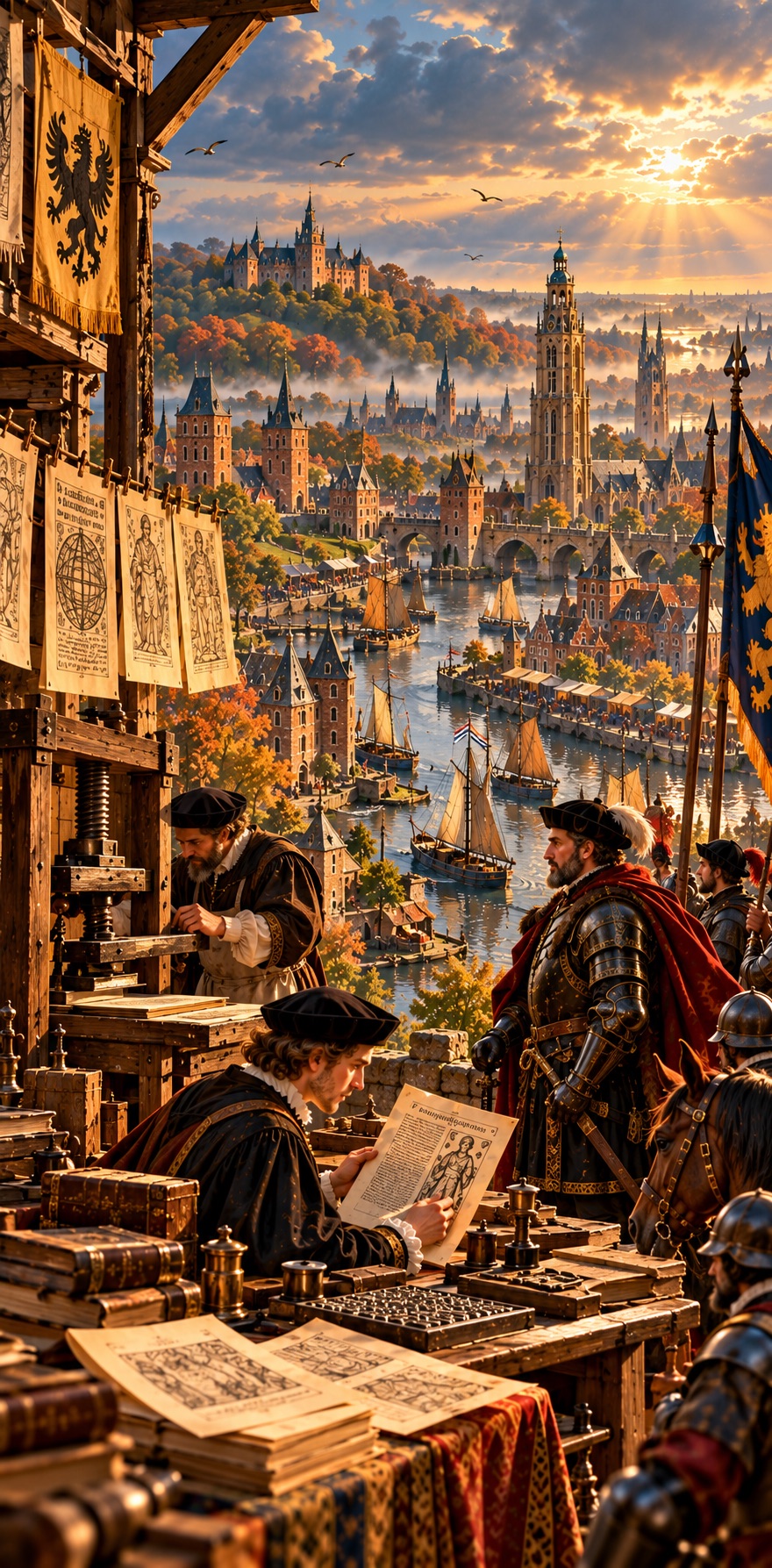 Carte des sites Renaissance en Gueldre et Overijssel