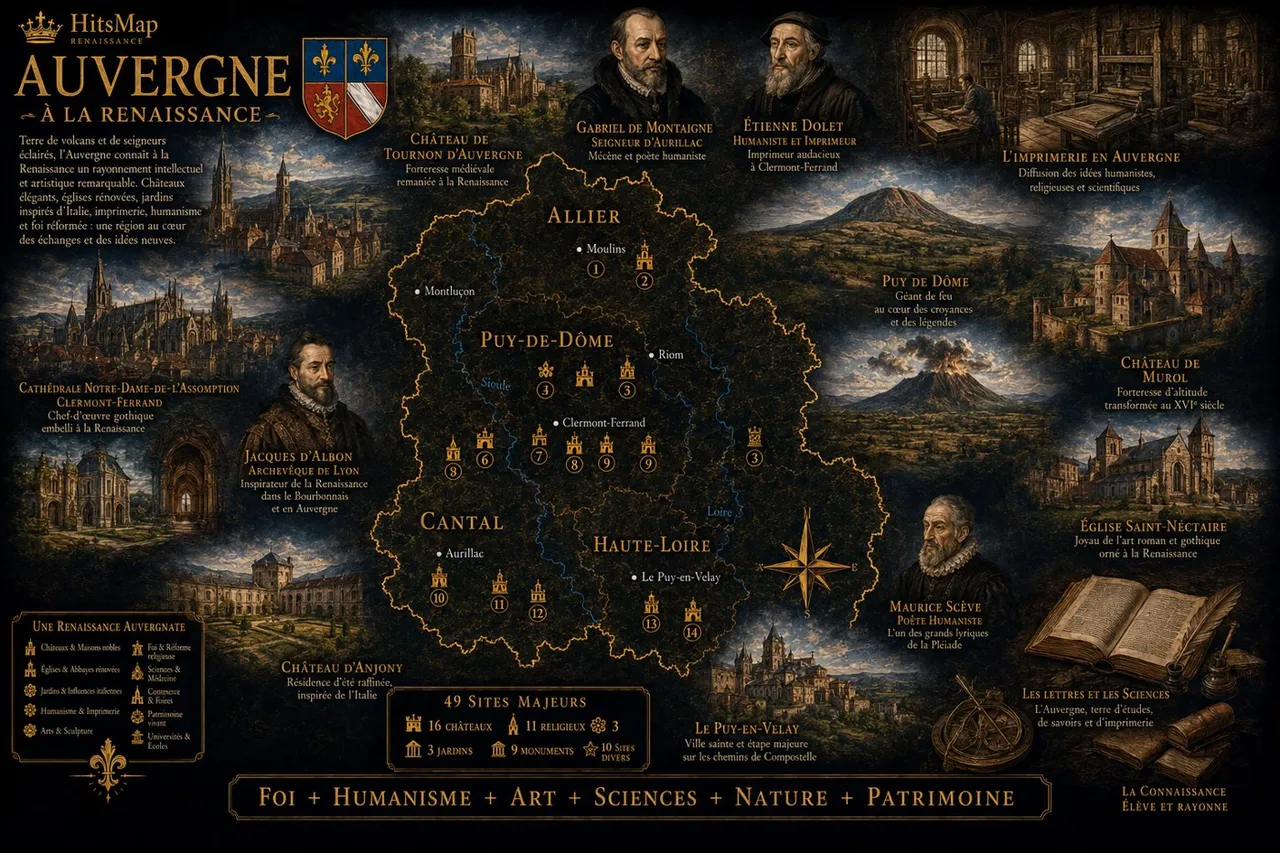 La Renaissance en Auvergne-Rhône-Alpes