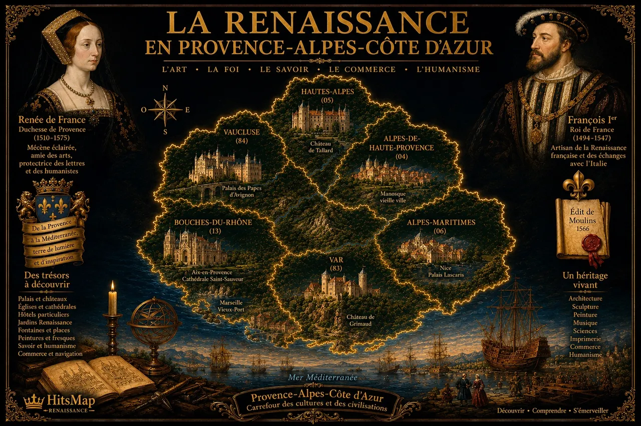La Renaissance en Provence-Alpes-Côte d'Azur
